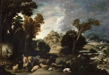 Der brennende Busch, ca. 1635